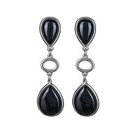 Серьги Possebon Agata Preto, A0585.4 S